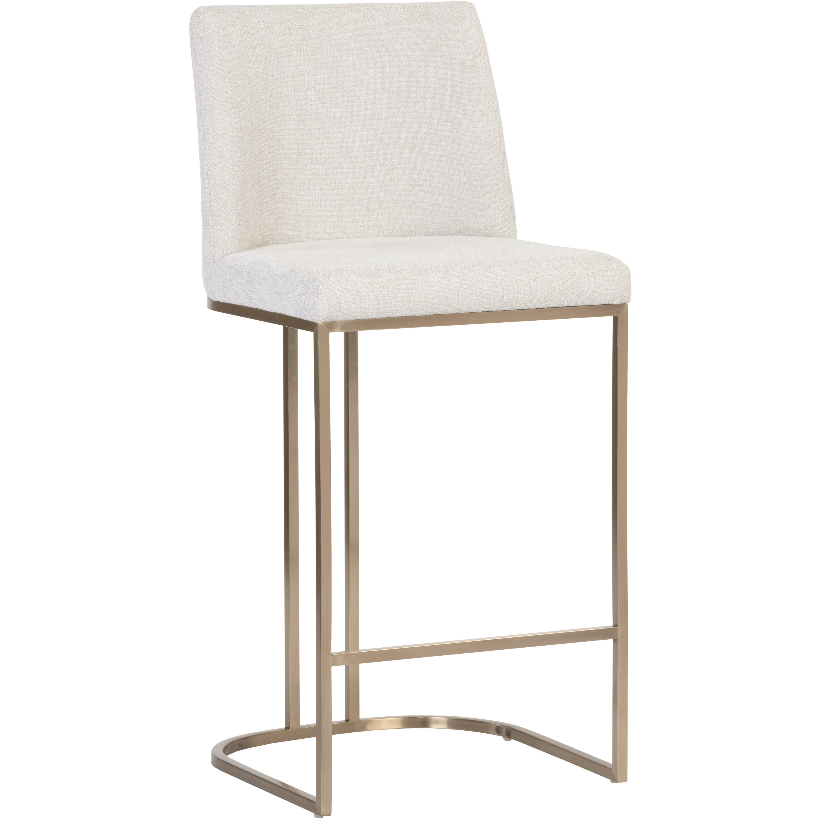 Rayla 37.5 inch Belfast Oatmeal Counter Stool